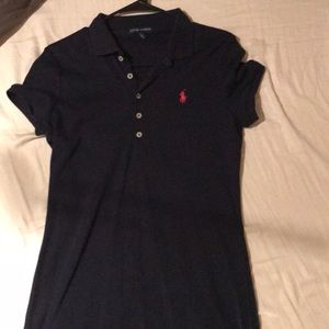 Ralph Lauren navy blue dress